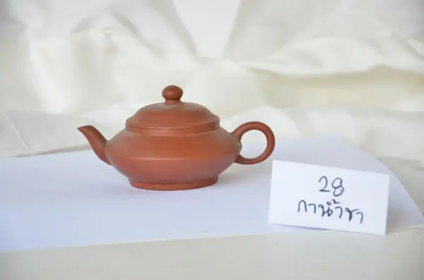 Brown teapot — Stock Photo, Image