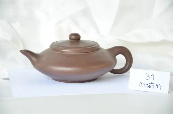 棕色茶壶 — 图库照片