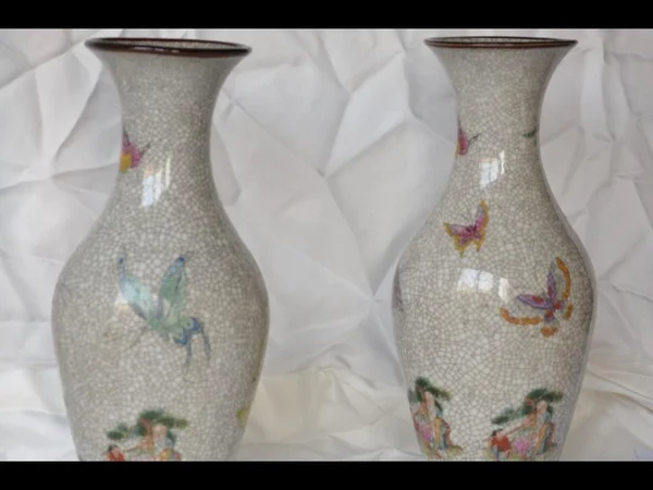 Китайские вазы — стоковое фото