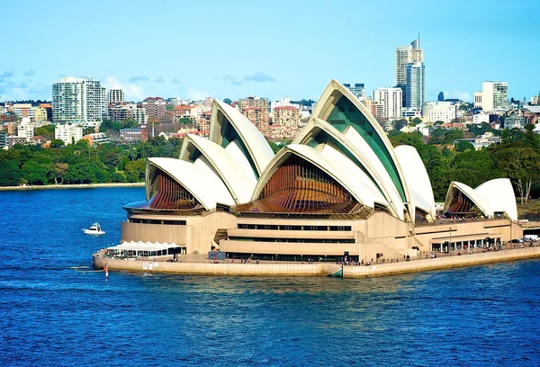 Sydney vista de la ópera — Foto de Stock