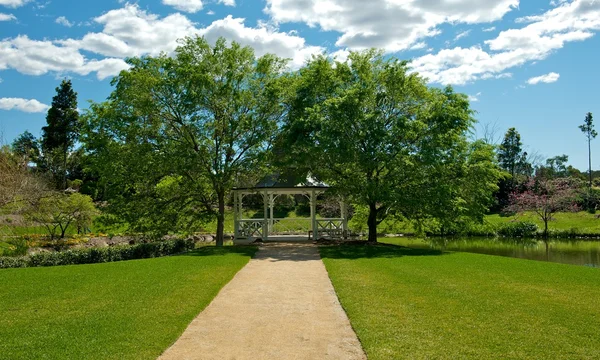 Sentier dans Hunter Valley Gardens — Photo