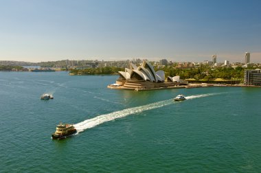 Sydney opera binası görünümü