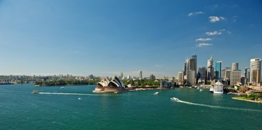 Sydney opera binası görünümü