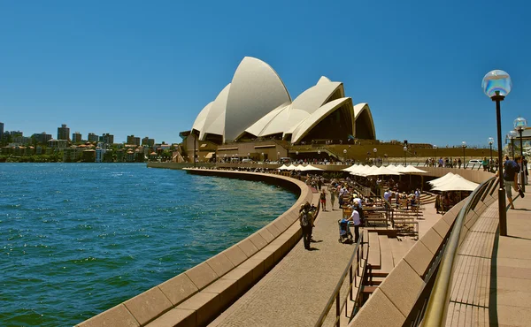 Sydney opera house widok — Zdjęcie stockowe