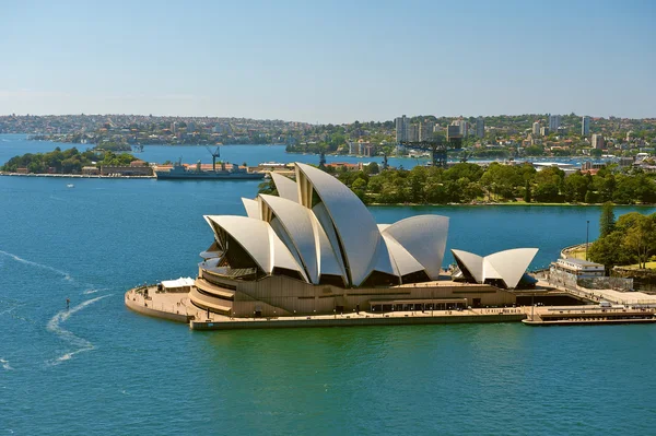 Sydney vista de la ópera — Foto de Stock