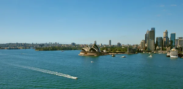 Sydney opera binası görünümü — Stok fotoğraf