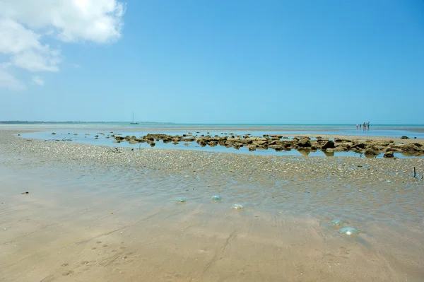 Fishermans beach — Stock Photo, Image