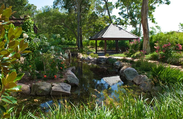 Garden in Tropical park — Stock Photo, Image