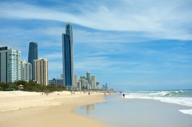 Surfers paradise görünümü, gold coast,