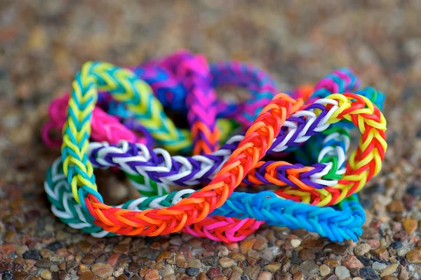 Loom bracelets — Stock Photo, Image