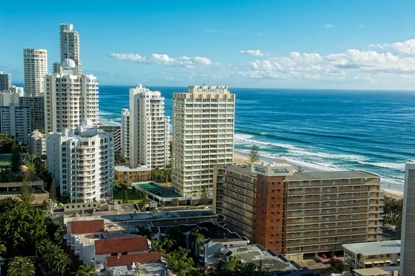 Surfers paradise görünümü, gold coast, — Stok fotoğraf