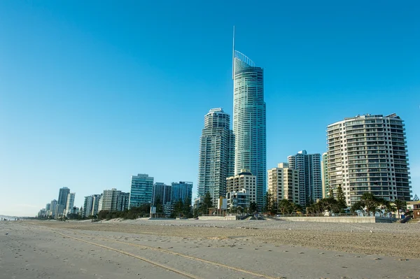 Surfers paradise προβολή — Φωτογραφία Αρχείου