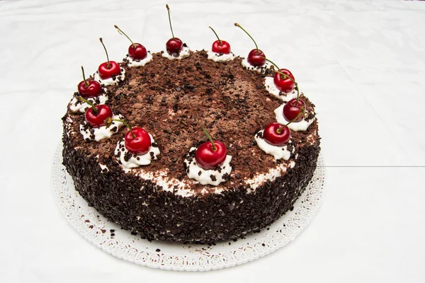 Gâteau de forêt noire Images De Stock Libres De Droits
