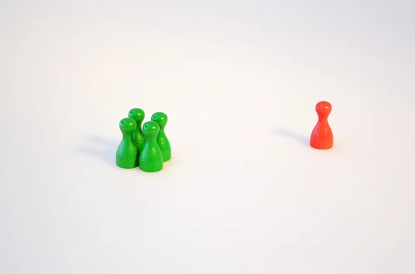 Board game pieces — Stock Photo, Image