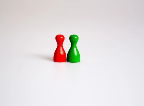 Board game pieces — Stock Photo, Image