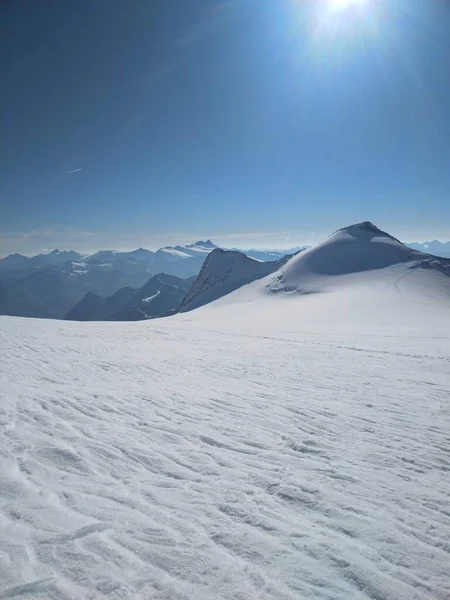 Randonnée Sur Montagne Grovenediger — Photo