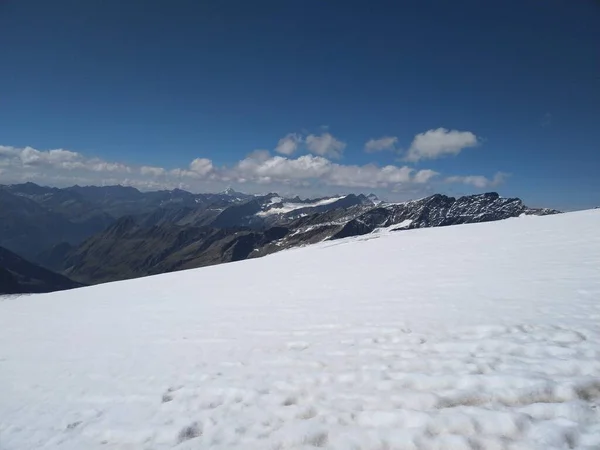 Caminhadas Montanha Grovenediger — Fotografia de Stock