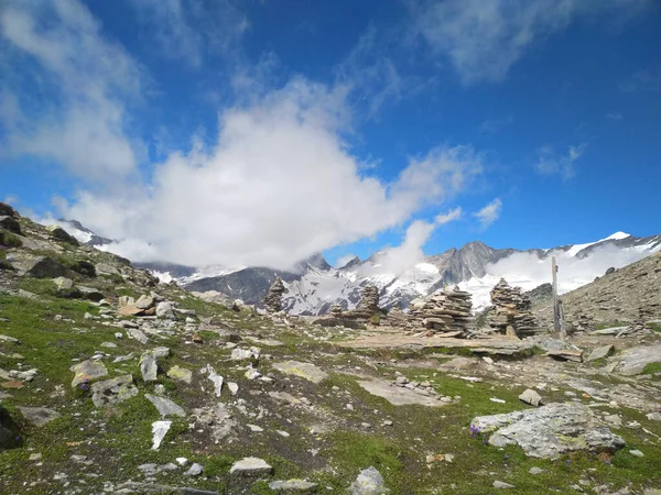 Randonnée Sur Tuermljoch Autriche — Photo