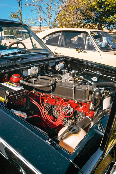 Motor Vehicle Opala Comodoro 1975 Display Vintage Car Fair — Stock Photo, Image