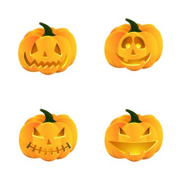 Cadılar Bayramı Balkabağı seti