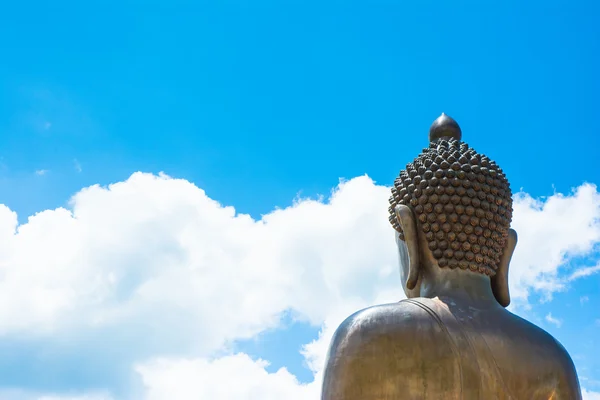 Top head Buddha statue — Stock Photo, Image