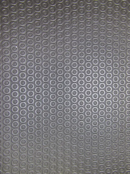 シルバー円形気泡壁カバー — ストック写真