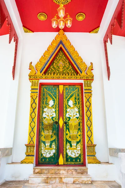 The door of asia temple thailand — Stock Photo, Image