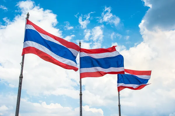 Vlag pool van thai — Stockfoto