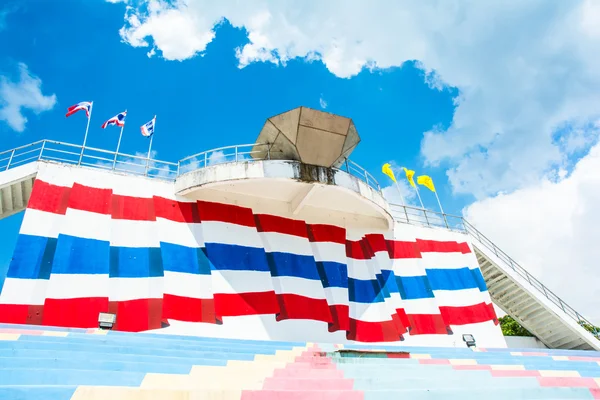 Landscape stadium seat sport of thailand — Stock Photo, Image