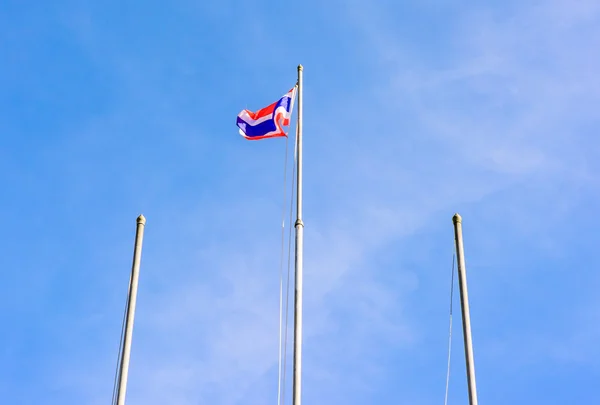 Flag pole of thailand — Stock Photo, Image