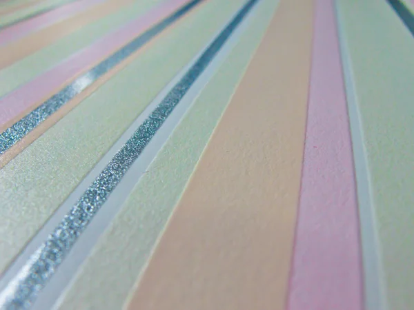 Close up pink and green line viyl — стоковое фото