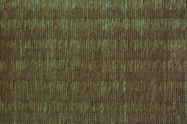 Mat weave wood dark tone — Stock Photo, Image