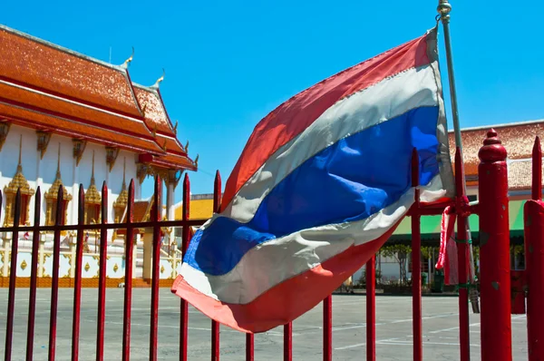 Vlag pool van thailand — Stockfoto