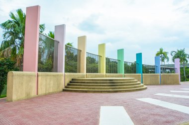 küçük sahne renkli