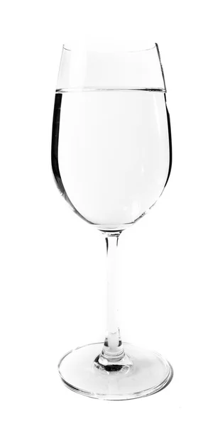 Wine glass and cool water — Stock Photo, Image