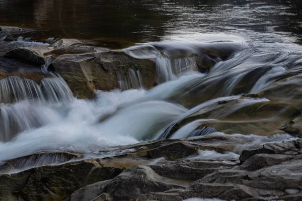 River Rapids Carpathian Mountains Yaremche Ukraine — Fotografia de Stock