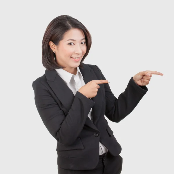 Portrait of a young attractive business woman — Stock Photo, Image