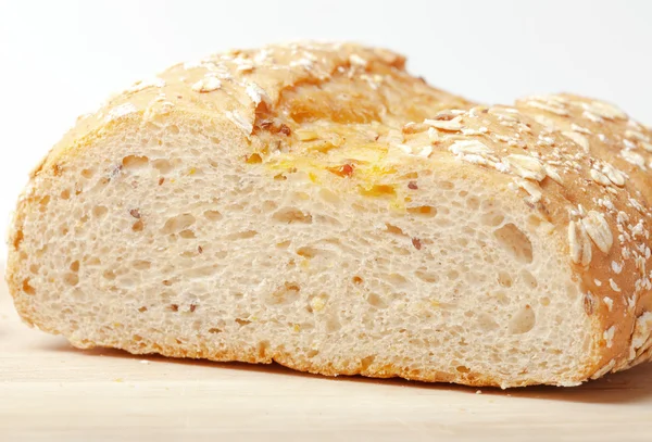 Bread from rye and wheat flour of a rough grinding — Stock Photo, Image