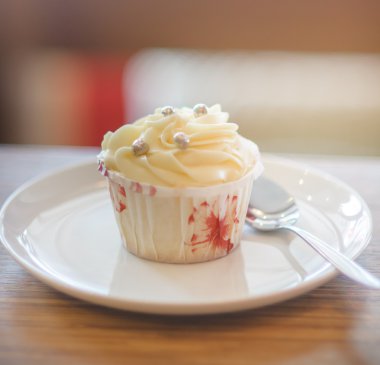 Fırınlar ve kahve arka planı