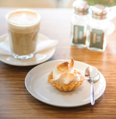 Fırınlar ve kahve arka planı