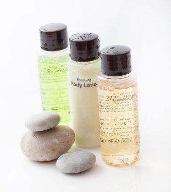 Spa set, losyonu şişesi