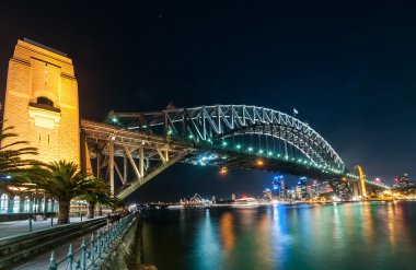 Bu görüntü sydney manzarası, milsons noktasından görüldüğü gibi gösterir.,
