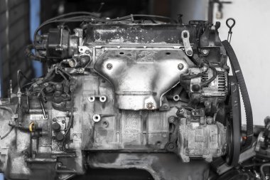 Otomobil motoru bölümü