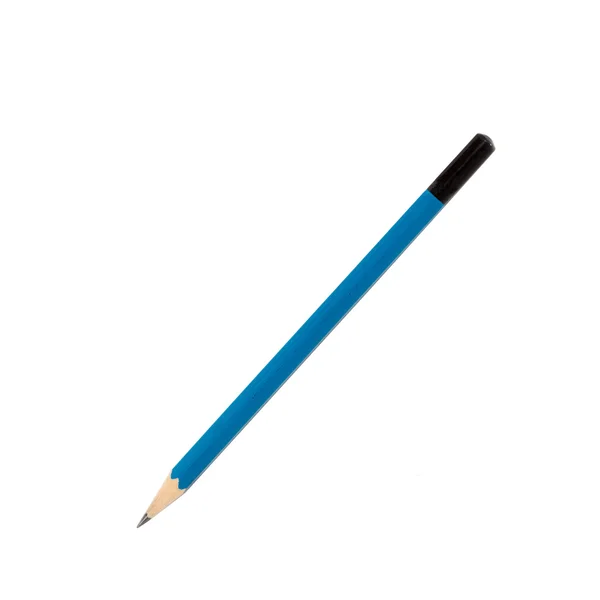 白底铅笔 — 图库照片