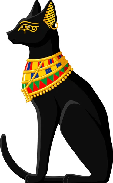 Egyptische kat — Stockvector