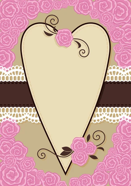 Sevgililer tebrik kartı