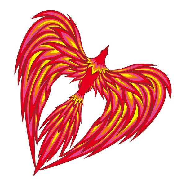Fågel av kärlek — Stock vektor