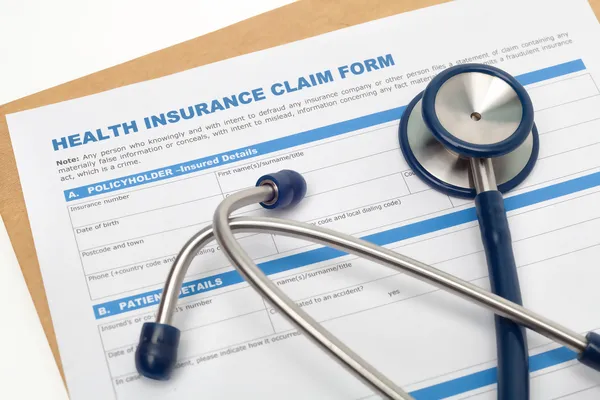 Health insurance claim — Stock Photo, Image