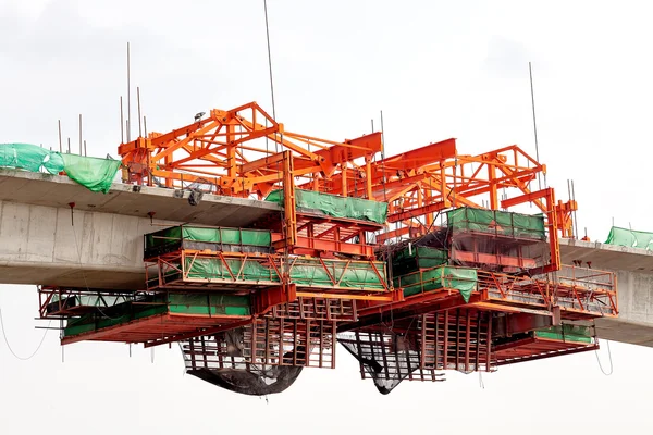 Construcción del puente — Foto de Stock