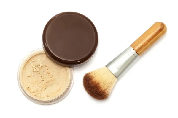 Used makeup powder — Stock Photo, Image